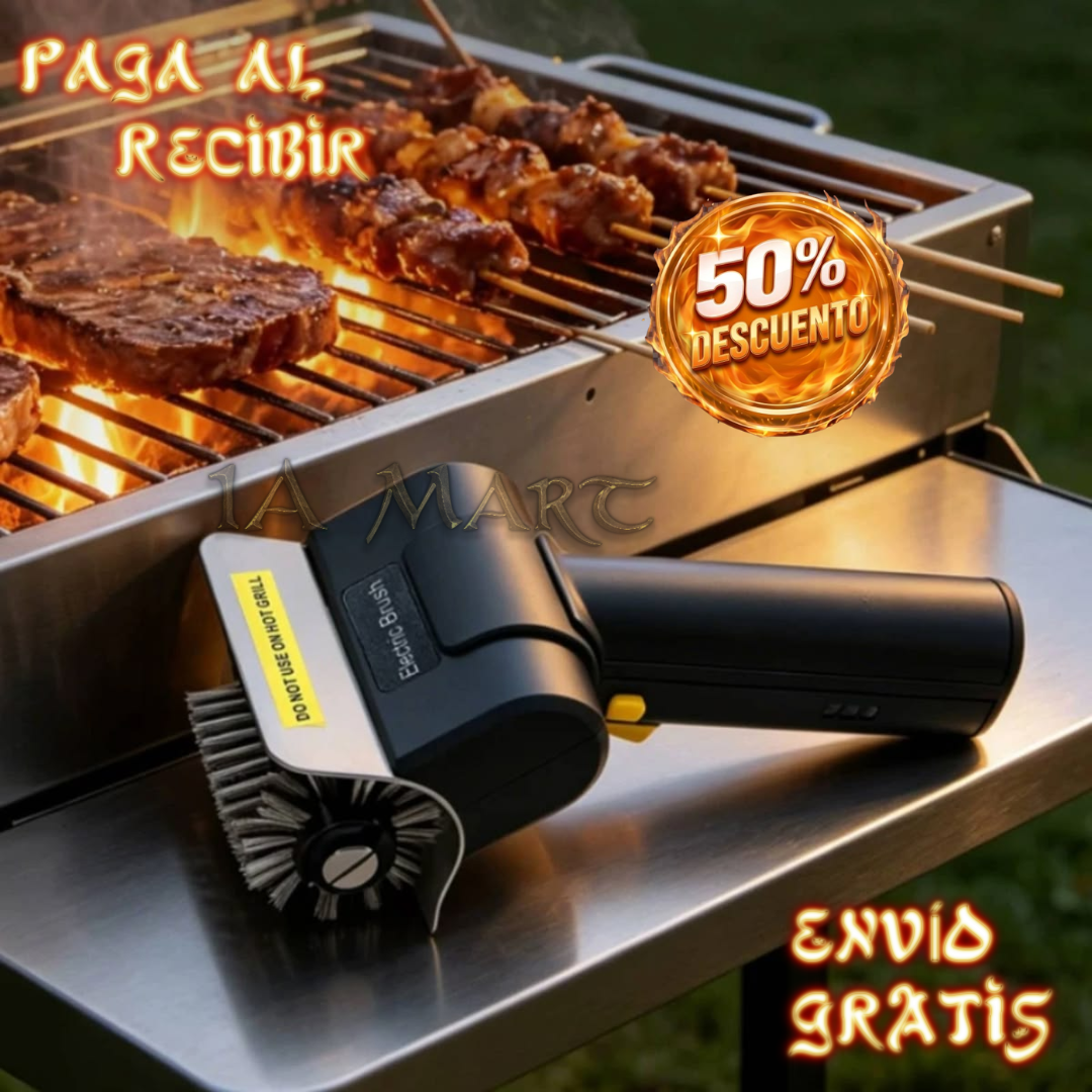 🔥⚡Cepillo Eléctrico Parrilla IA Mart