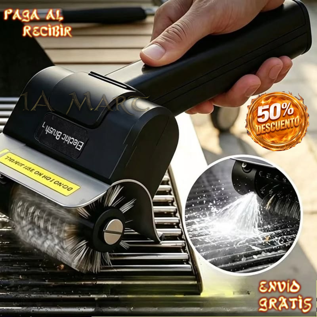 🔥⚡Cepillo Eléctrico Parrilla IA Mart
