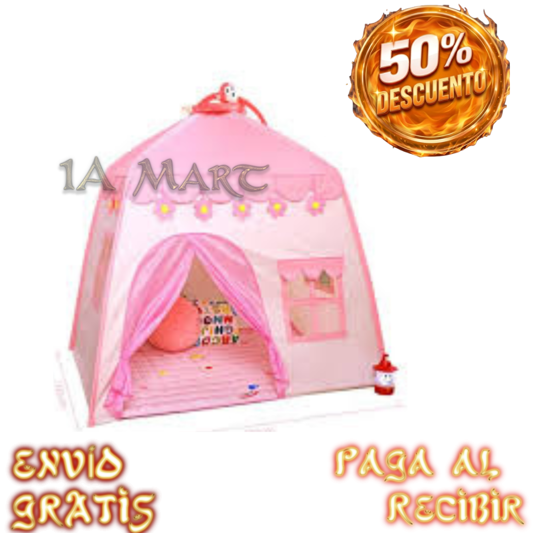 🏕️✨ Carpa Aventura Infantil Gigante | ¡Su Propio Mundo de Juegos!