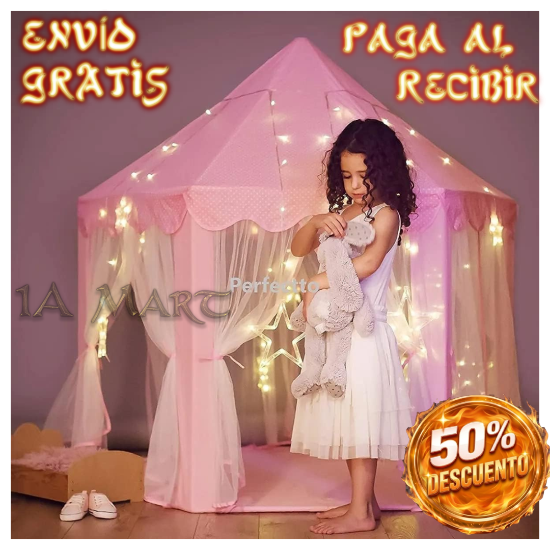 🏰✨ Carpa Castillo Infantil XL | ¡Su Propio Reino de Aventuras!