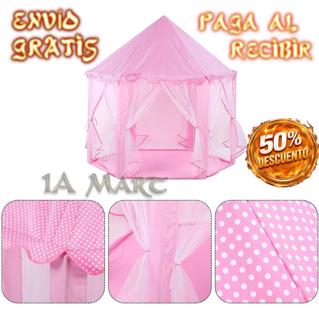 🏰✨ Carpa Castillo Infantil XL | ¡Su Propio Reino de Aventuras!