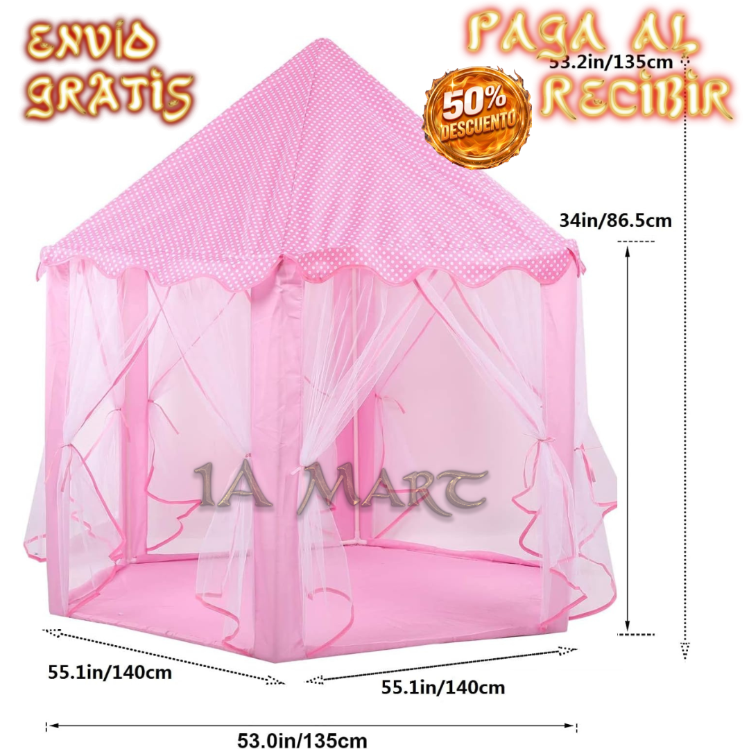 🏰✨ Carpa Castillo Infantil XL | ¡Su Propio Reino de Aventuras!