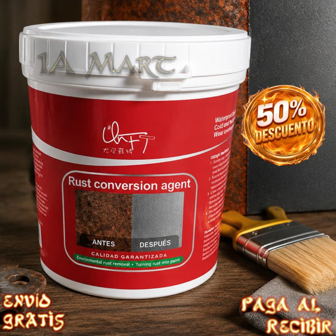 🛡️🔥 Convertidor de Óxido 1KG | ¡Transforma el Óxido en Protección!