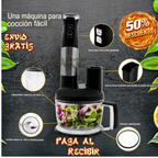 ⚡🍳 Batidora Eléctrica 7 en 1 | ¡Una Herramienta, Muchas Recetas!