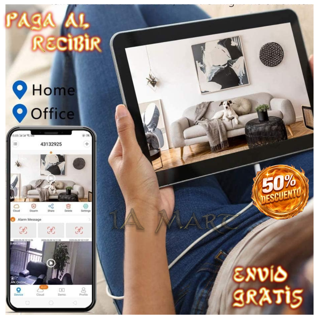 📱🔐 Mini Cámara HD WiFi | ¡Supervisa Tus Espacios Desde Tu Celular!