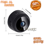 📱🔐 Mini Cámara HD WiFi | ¡Supervisa Tus Espacios Desde Tu Celular!