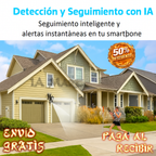 🛡️📹 Cámara Exterior Doble Lente 360° | ¡Vigila Tu Espacio Día y Noche!