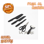 🔪✨ Set de Cuchillos de Cocina | ¡Todo lo que Necesitas para Preparar tus Comidas!