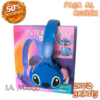 🎧💙 Audífonos Inalámbricos Stitch | ¡Música, Juegos y Diversión Donde Quieras!