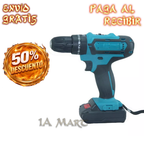 🔩⚡ Taladro Inalámbrico 48V | ¡Potencia y Libertad Sin Cables!