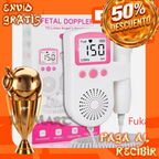 👶❤️ Doppler Fetal Portátil con Pantalla LCD | ¡Vive un Momento Especial con tu Bebé!