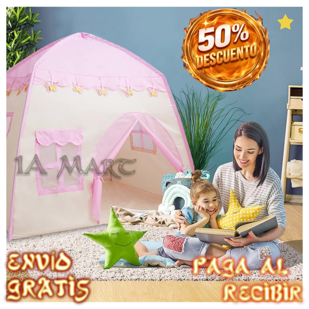 🏕️✨ Carpa Aventura Infantil Gigante | ¡Su Propio Mundo de Juegos!