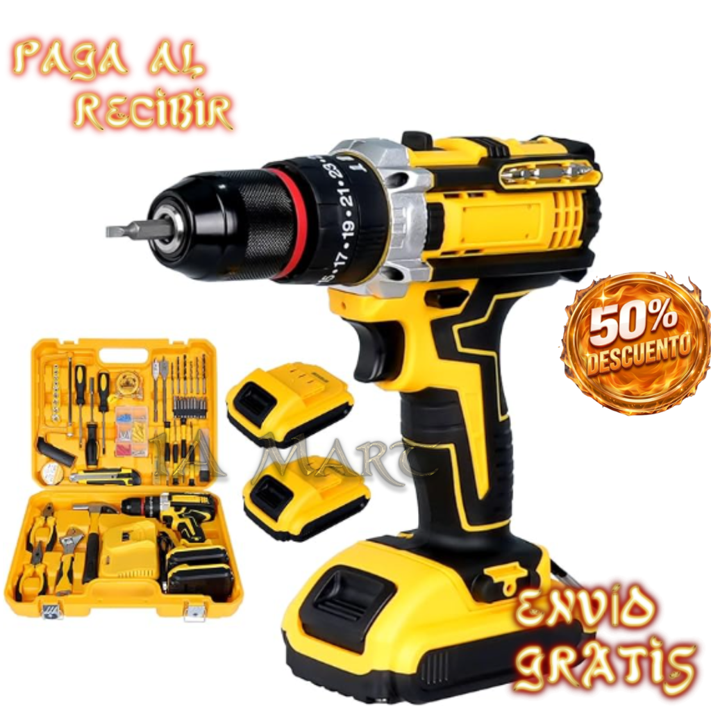 🔥 Mini Amoladora Angular Inalámbrica 12V | ¡Potencia Sin Cables!